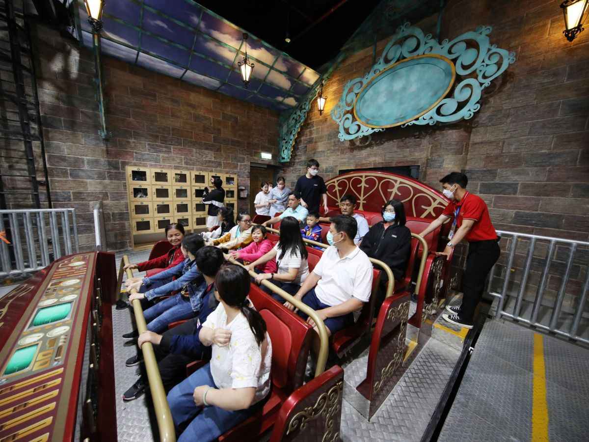 Rạp chiếu phim Airship “Mắt Bay” với trải nghiệm thực tế ảo nổi bật tại Bà Nà Hills.