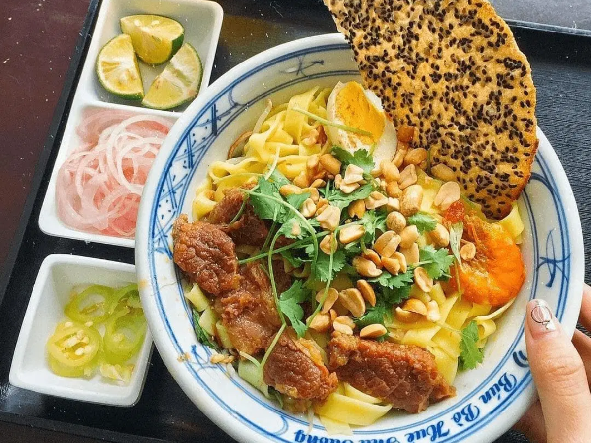 Mì quảng trở thành món đặc trưng tại Đà Nẵng.