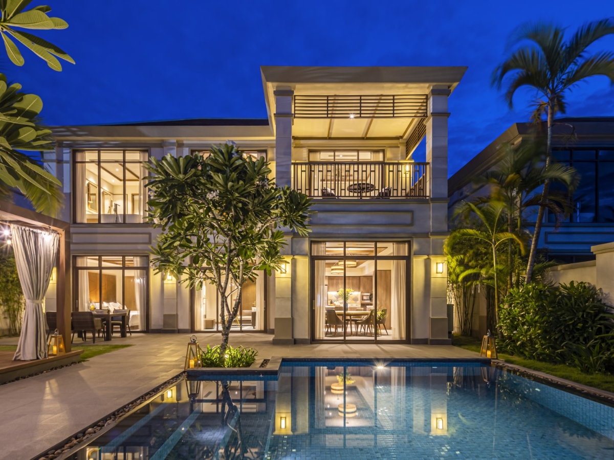 Villa rộng lớn tại Fusion Resort & Villas Đà Nẵng phù hợp cho các gia đình.