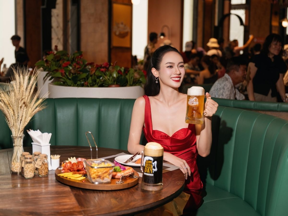 Một trải nghiệm trọn vẹn tại Ba Na Brew House không thể thiếu sự kết hợp giữa bia thủ công và các món ăn đặc sắc.&nbsp;