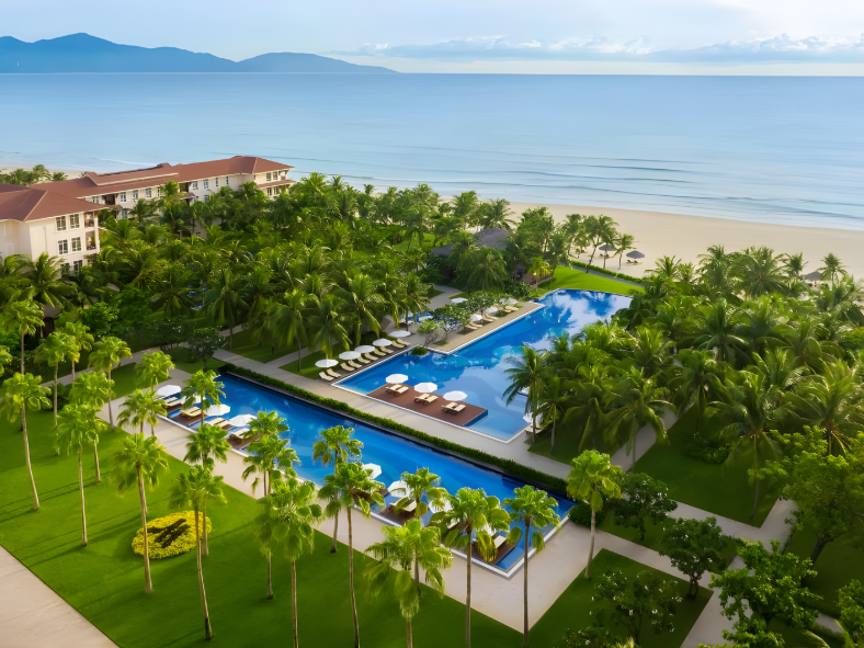 Resort có villa riêng tại Đà Nẵng được thiết kế đáp ứng nhu cầu đa dạng của nhiều nhóm khách.