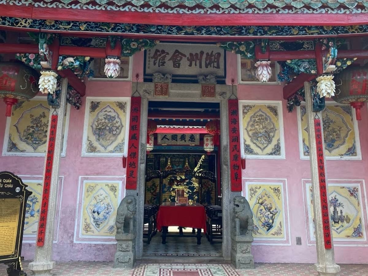 Hội quán Triều Châu được xây dựng như một không gian tín ngưỡng quan trọng của cộng đồng người Hoa tại Hội An.