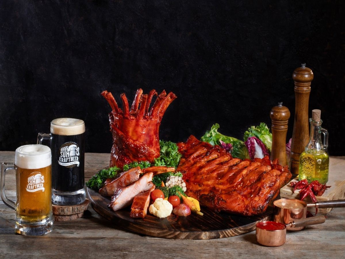 Thực đơn tại Ba Na Brew House được thiết kế kỹ càng để tăng thêm trải nghiệm khi thưởng thức các loại bia tại Ba Na Brew House.
