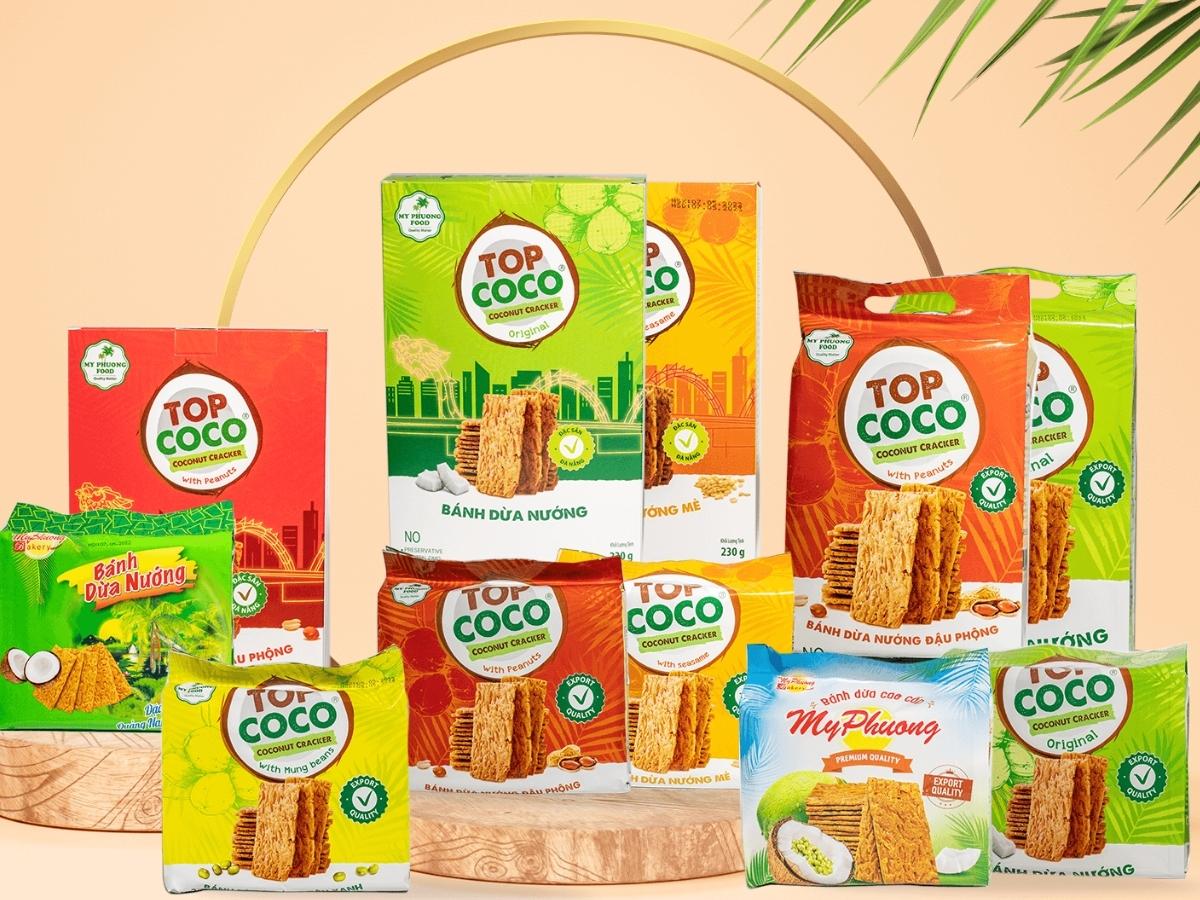 Trên thị trường có nhiều thương hiệu bánh dừa nướng Đà Nẵng đáng tin cậy.