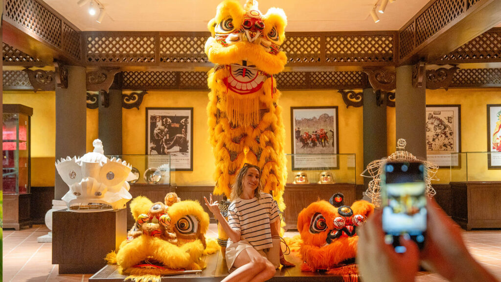 Không gian trưng bày bên trong bảo tàng