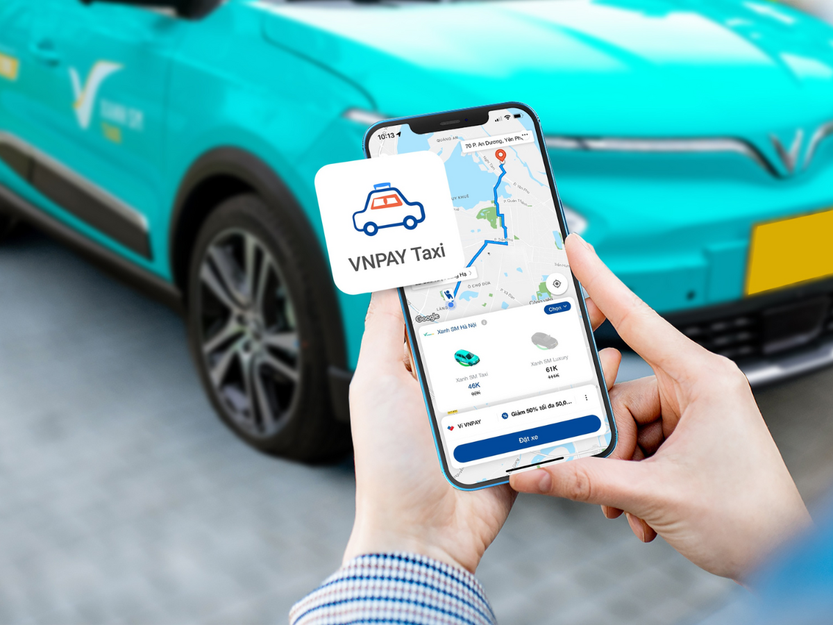 Đặt Xanh SM thuận tiện qua app