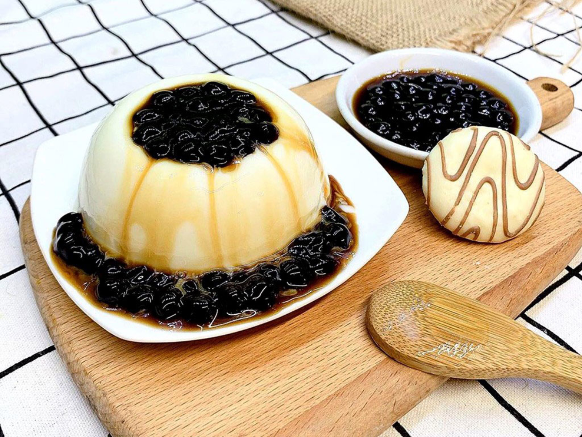 Tàu hủ đá kết hợp topping làm tăng thêm sự hấp dẫn Tàu hủ đá kết hợp topping làm tăng thêm sự hấp dẫn