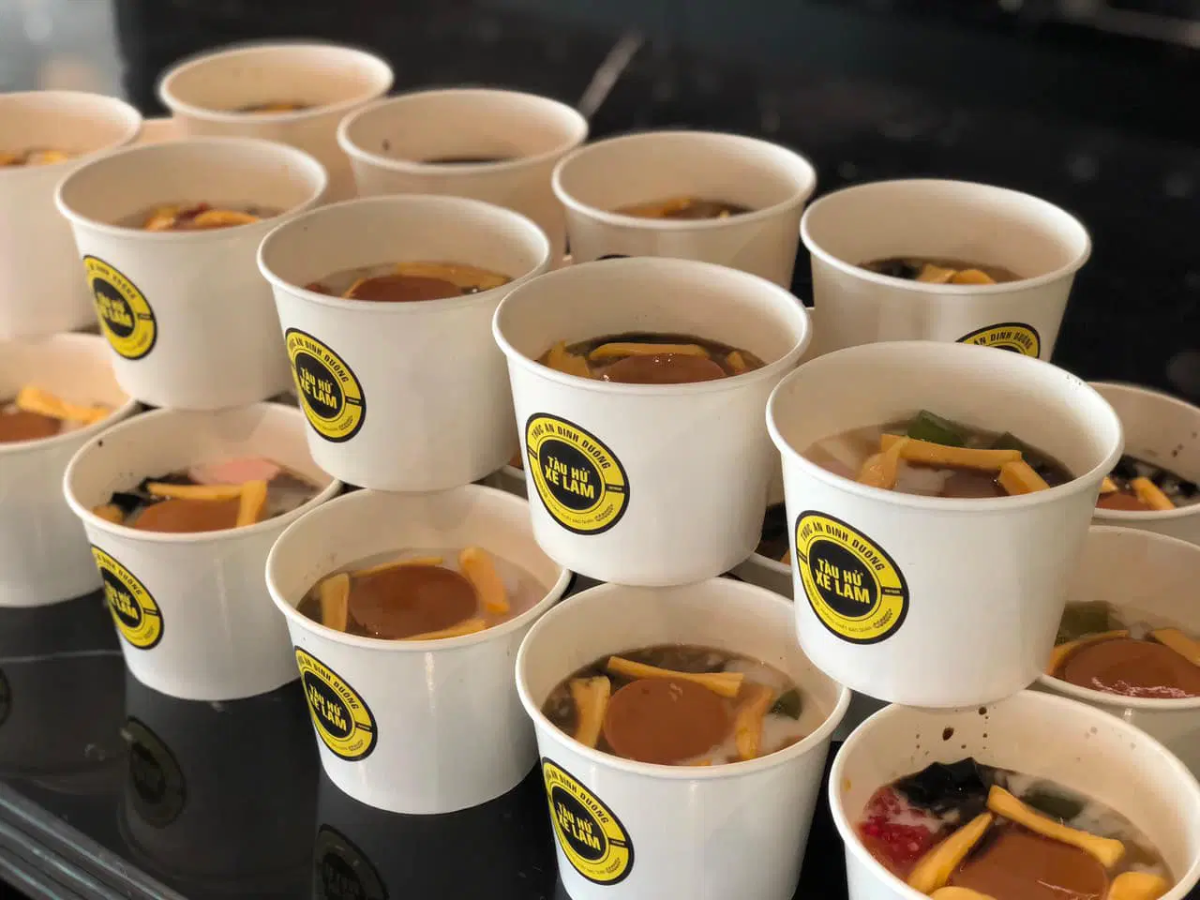 Tàu hủ Xe Lam sử dụng hộp giấy giúp bảo vệ môi trường Tàu hủ Xe Lam sử dụng hộp giấy giúp bảo vệ môi trường