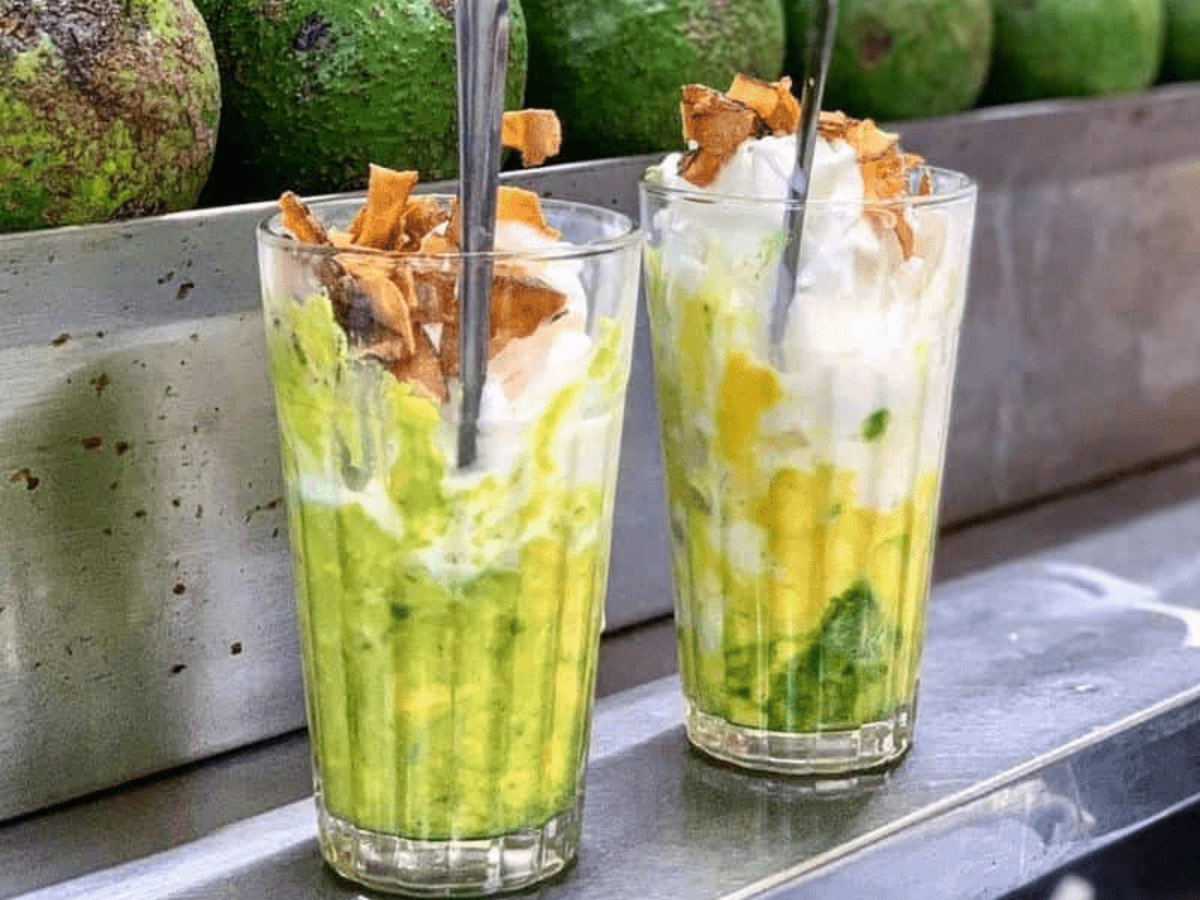 Kem bơ Đà Nẵng với hương vị đặc trưng từ bơ Đắk Lắk Kem bơ Đà Nẵng với hương vị đặc trưng từ bơ Đắk Lắk