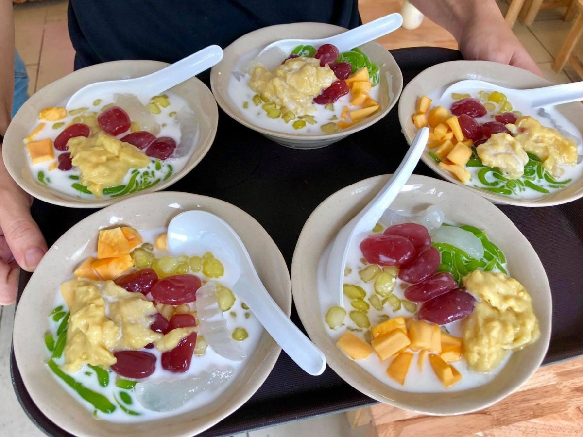 Món chè sầu riêng Đà Nẵng ngon có sự kết hợp của rất nhiều nguyên liệu Món chè sầu riêng Đà Nẵng ngon có sự kết hợp của rất nhiều nguyên liệu