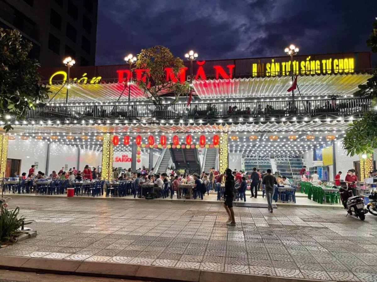 Không gian rộng rãi tại Bé Mặn