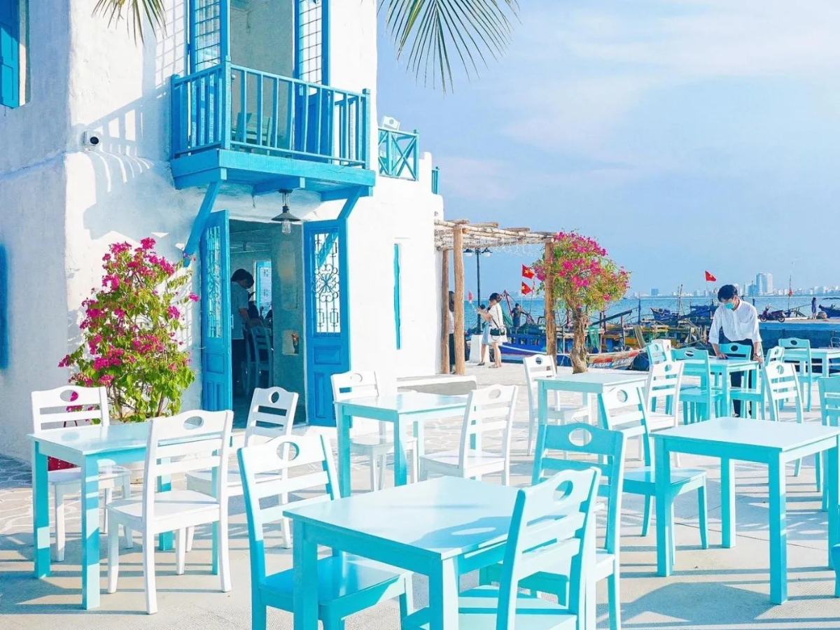 Màu xanh tươi mát với thiết kế đặc trưng tại Sơn Trà Marina