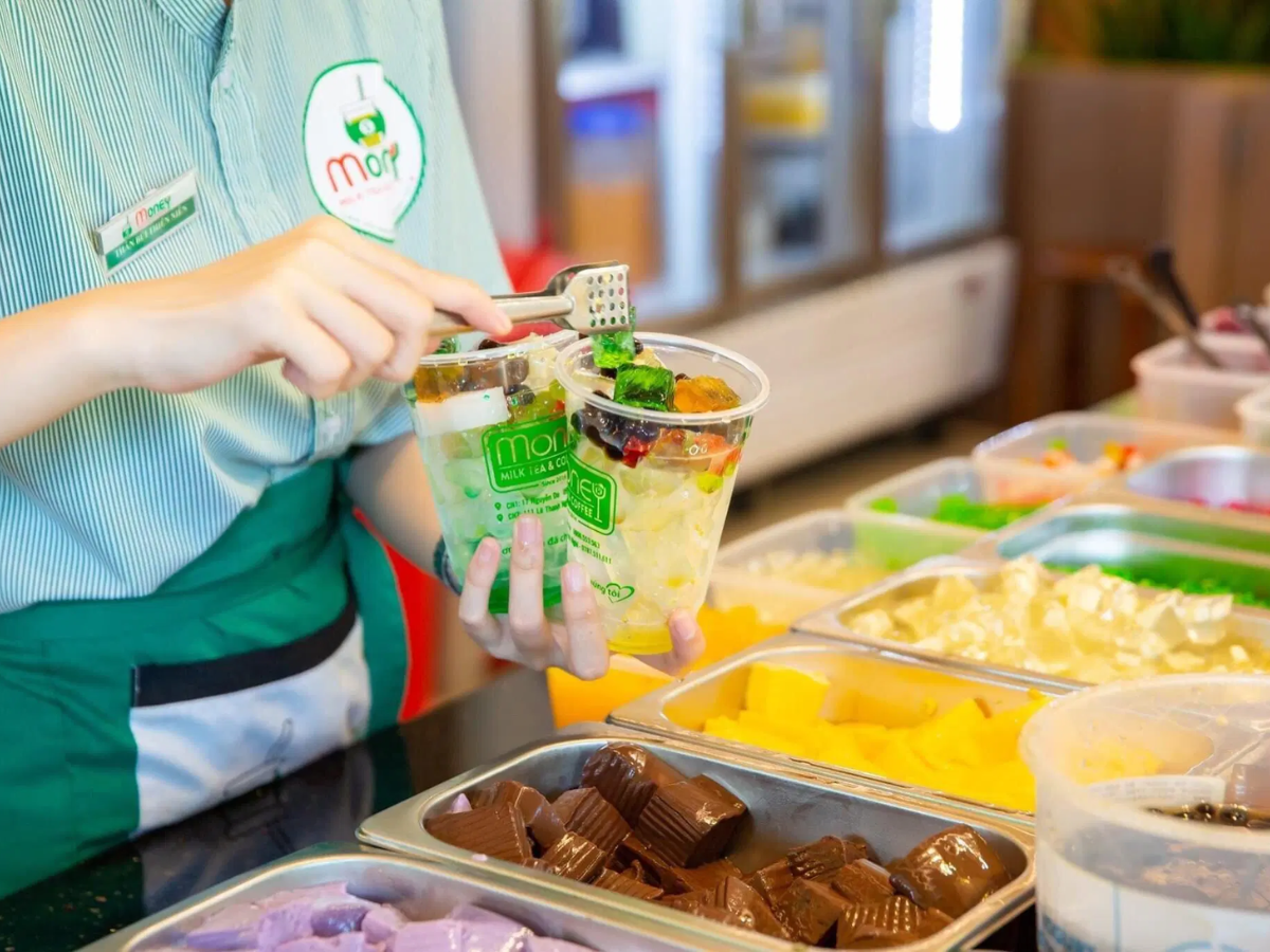 Các topping hấp dẫn tại Money