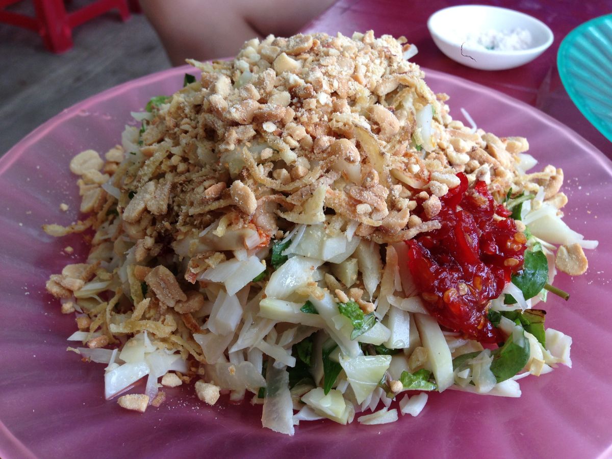 Mít trộn Dì Lan thu hút thực khách với phần ăn đầy đặn và hương vị hài hòa vừa ăn Mít trộn Dì Lan thu hút thực khách với phần ăn đầy đặn và hương vị hài hòa vừa ăn