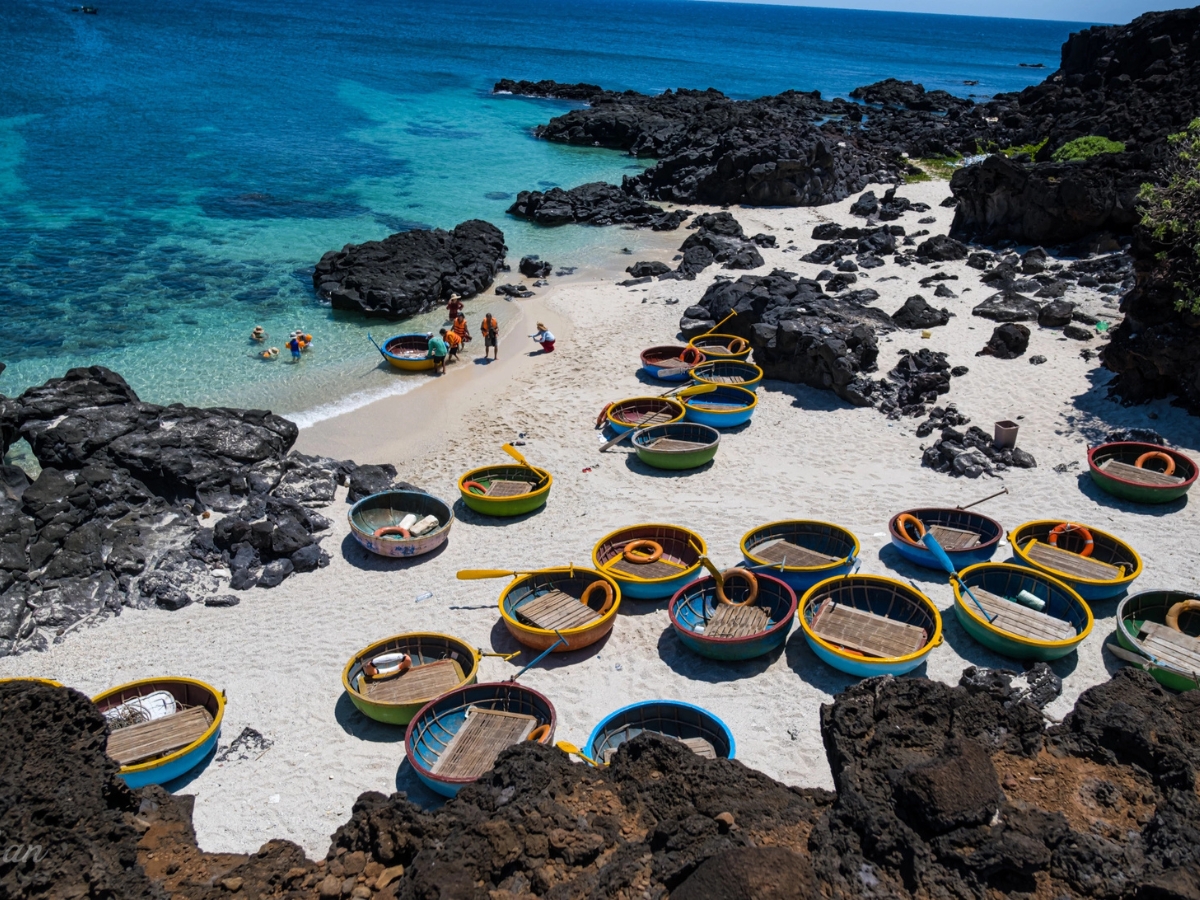 Vẻ đẹp thiên đường trên Đảo Bé Lý Sơn