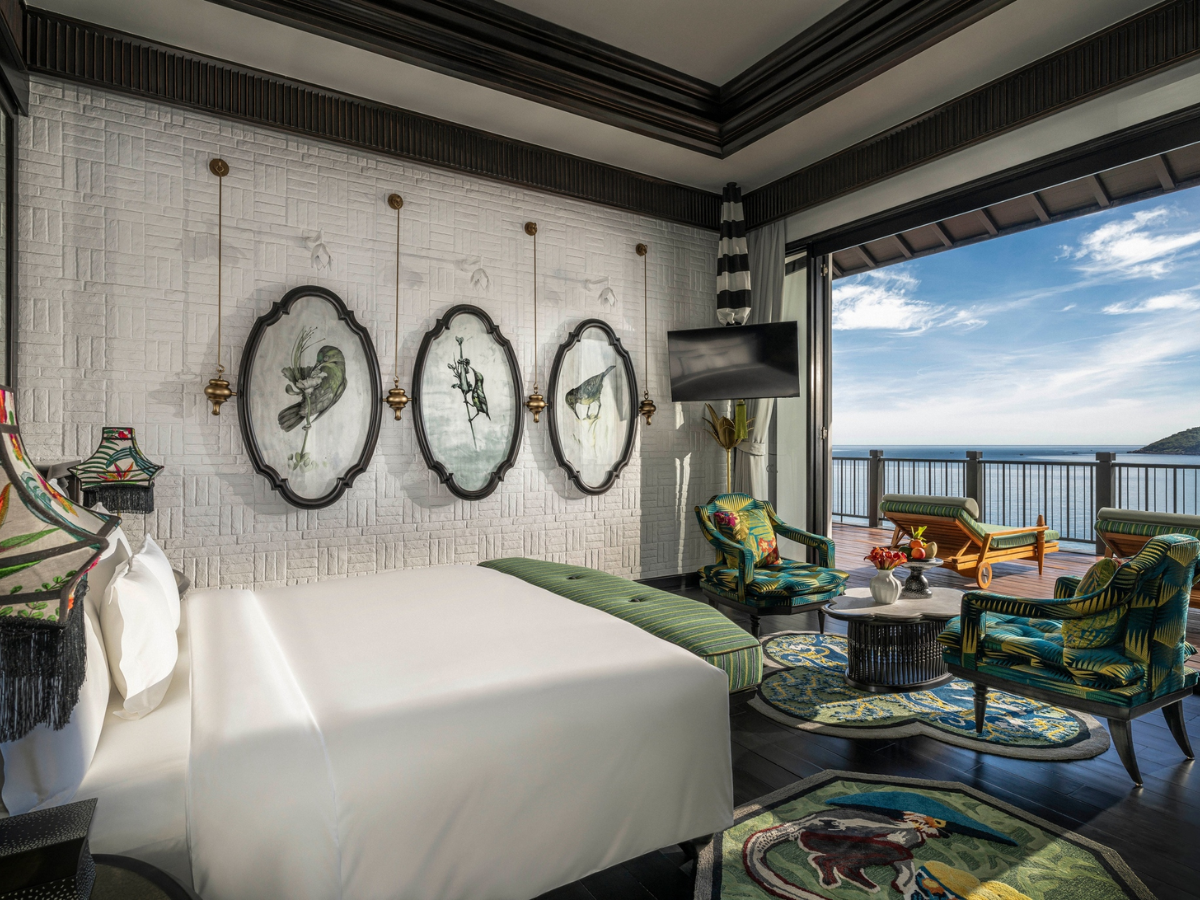 Tận hưởng kỳ nghỉ đẳng cấp với phòng view hướng ra biển tại InterContinental Đà Nẵng Sun Peninsula Resort. (Nguồn: Sưu tầm)