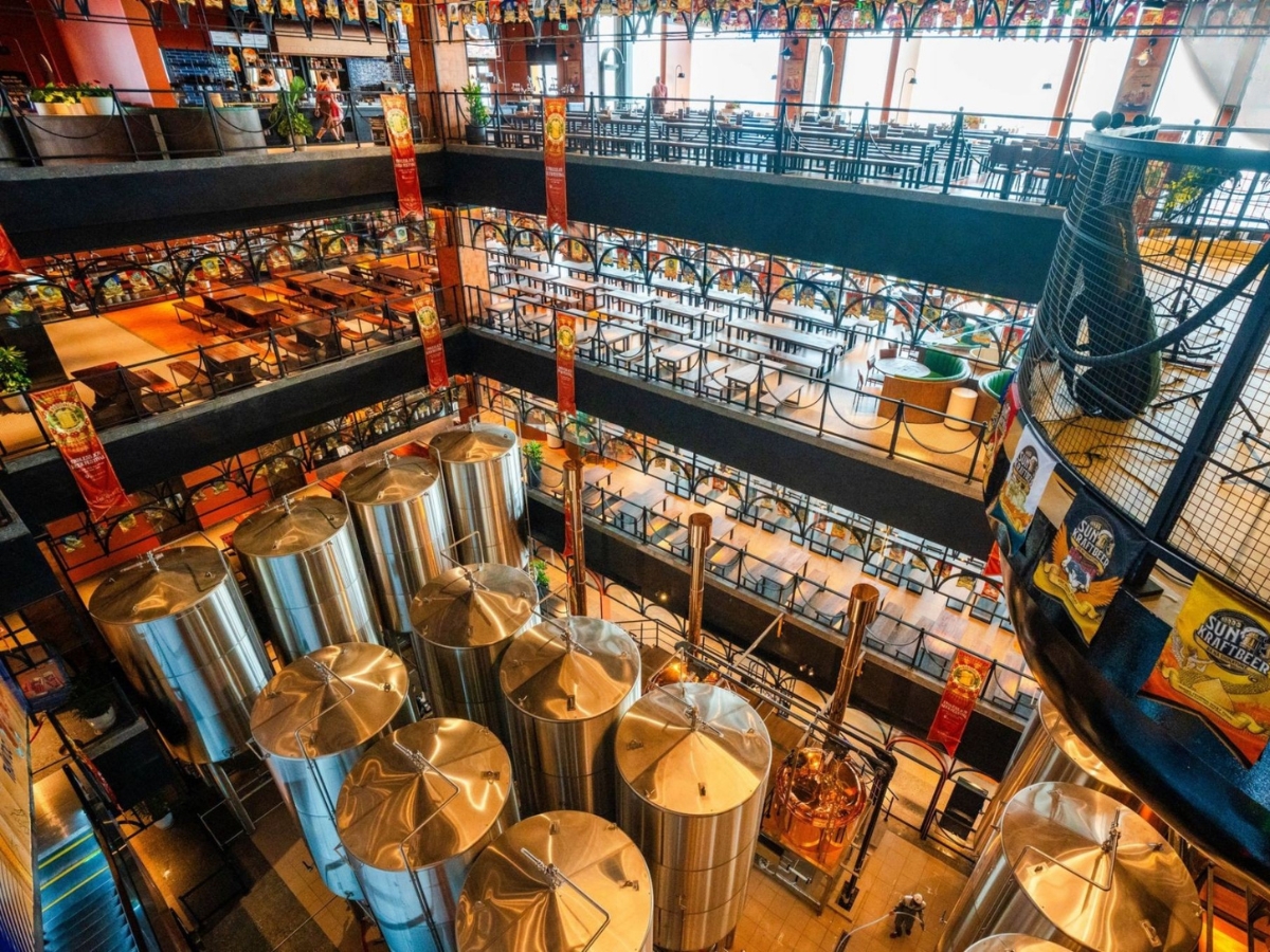 Quy trình sản xuất bia khép kín tại BaNa Brew House (Nguồn: Sưu tầm)