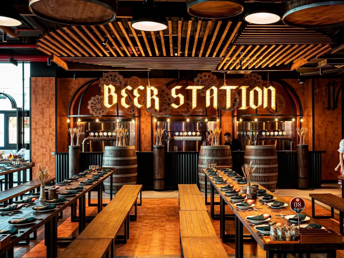 Không gian bên trong BaNa Brew House (Nguồn: Sưu tầm)