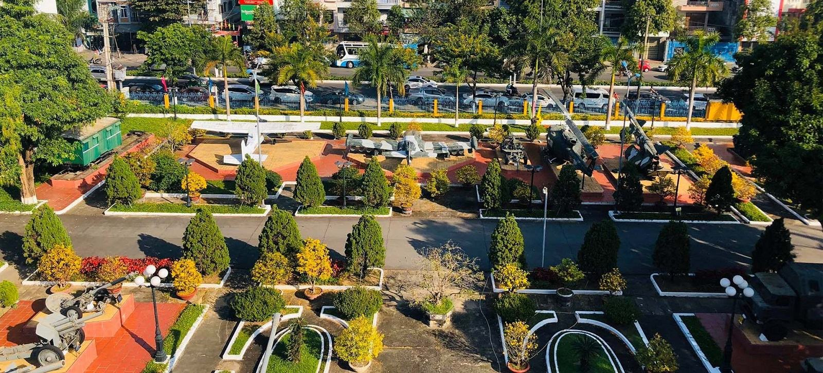 Bảo tàng Quân khu 5 Đà Nẵng sở hữu tổng diện tích lên đến 9.000 m². 