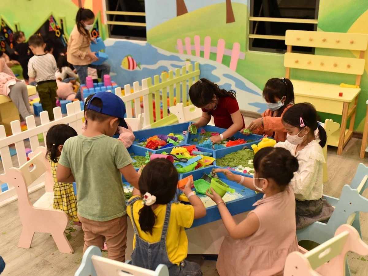 Khu vui chơi nổi bật cho trẻ em dưới 12 tuổi