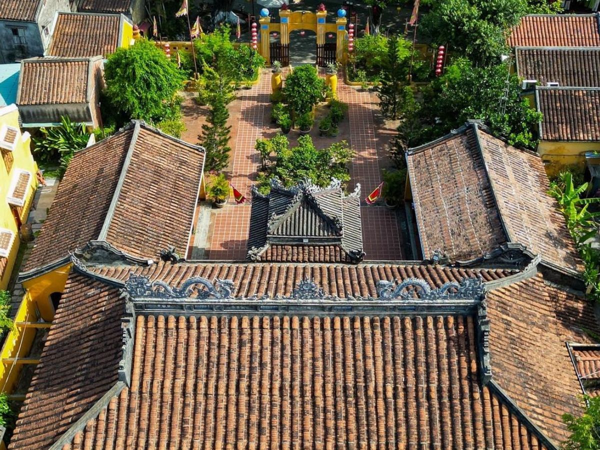 Đình Cẩm Phô hiện được xem là ngôi đình cổ nhất và lớn nhất Hội An.